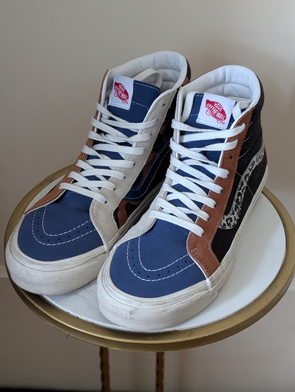 Vans Sk8-Hi 38 DX Anaheim Factory 'Animal Fix Black' Men's Size 9.5